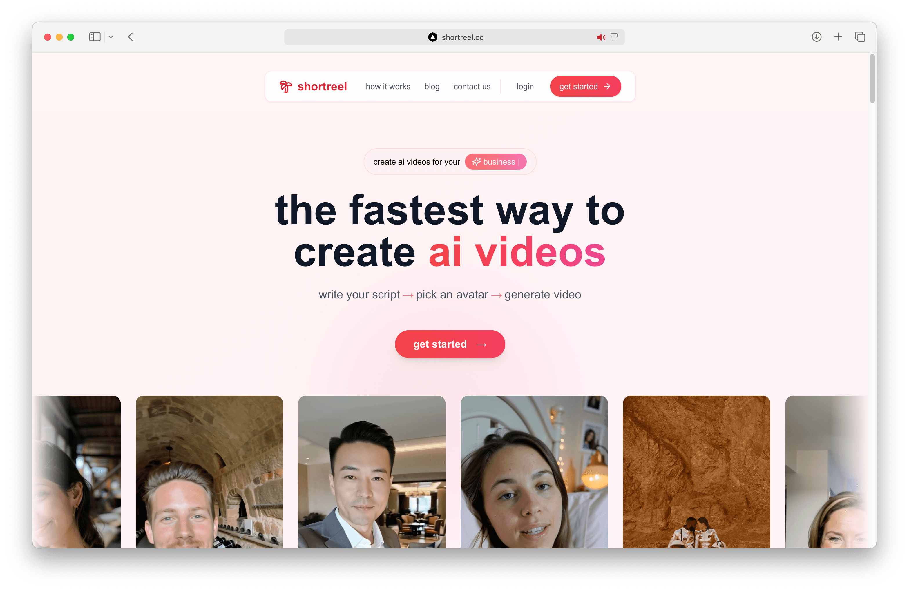 ShortReel AI Video Creation Platform